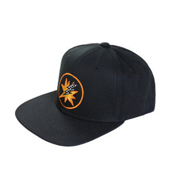 RVCA Men's Adjustable Snapback Hat - Structured Mid-Fit Cap With Embroidered Logo - View #3