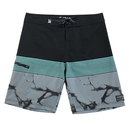 Men's-Beach-Vacation-Swimwear--Shorts-(MARBELIZED-GREY) - Beautiful Giant