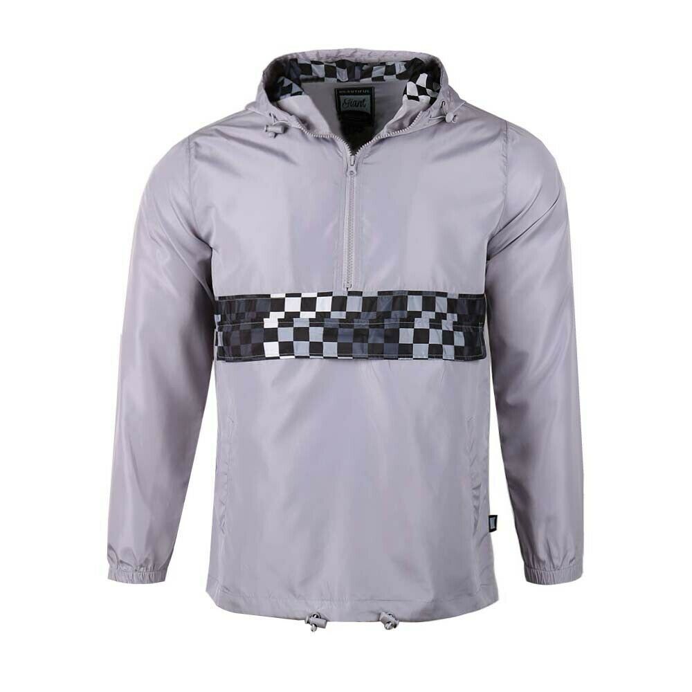 Hooded Windbreaker – BGWB3063-GREY