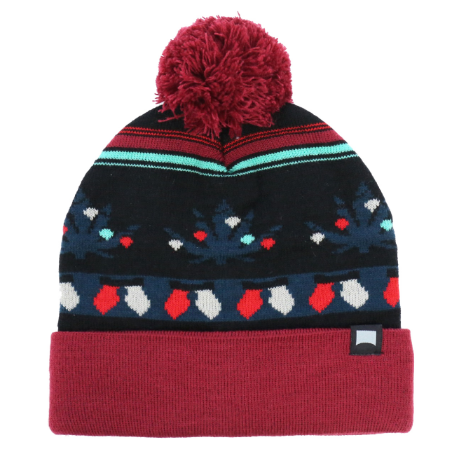 Knit Beanie – YF7A04-O-BLACK