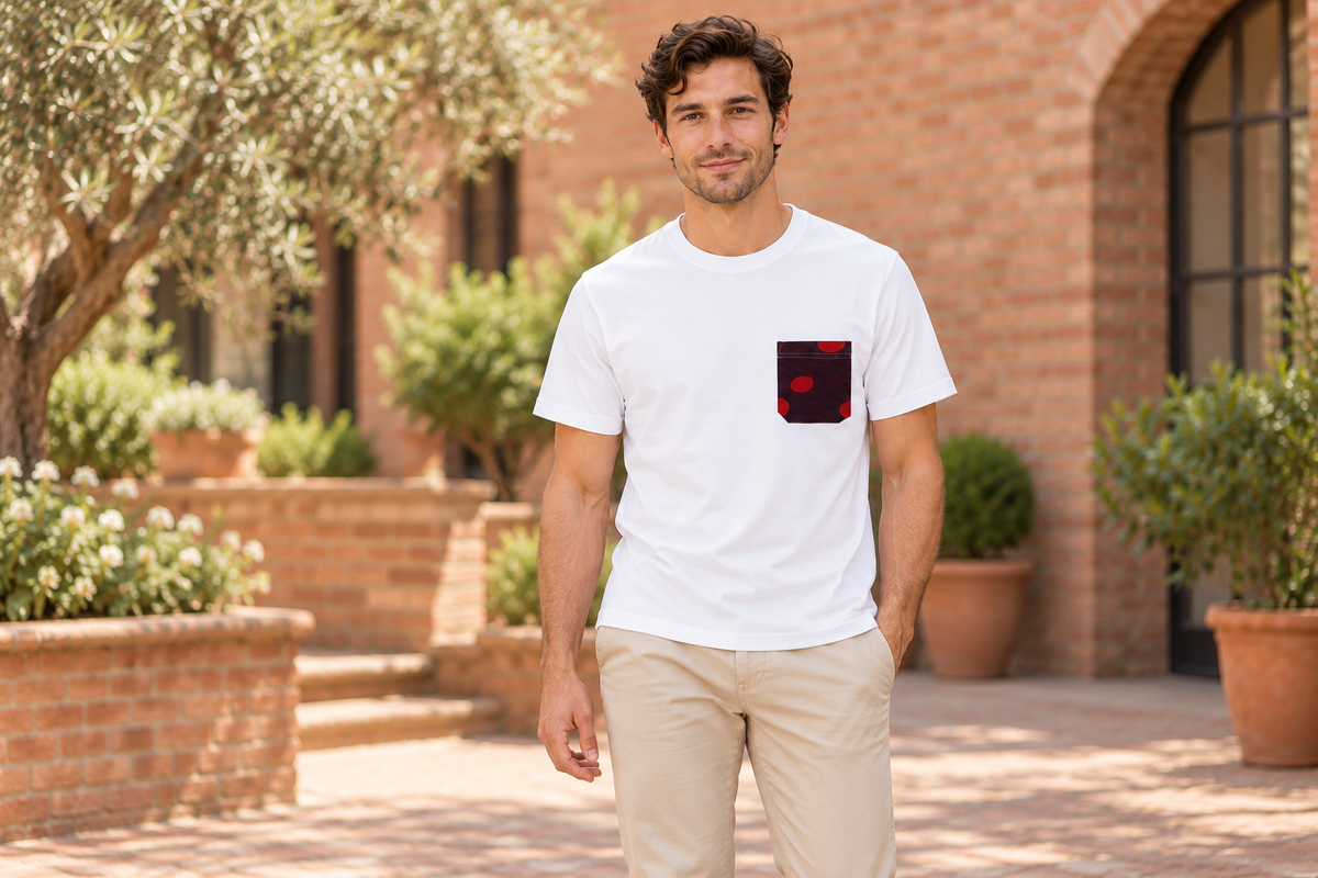 AI-generated BG editorial lifestyle: 215124-white in a natural urban setting; see original product photo.