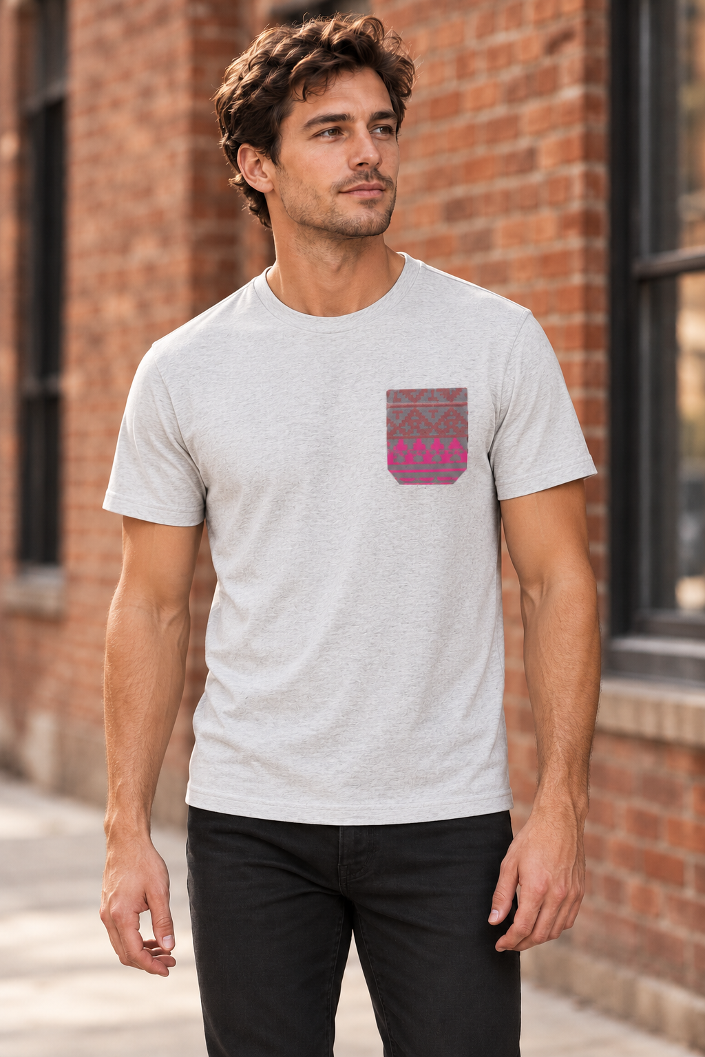 AI-generated BG editorial model: 215155-lthtr styling illustration; original product photo retained.