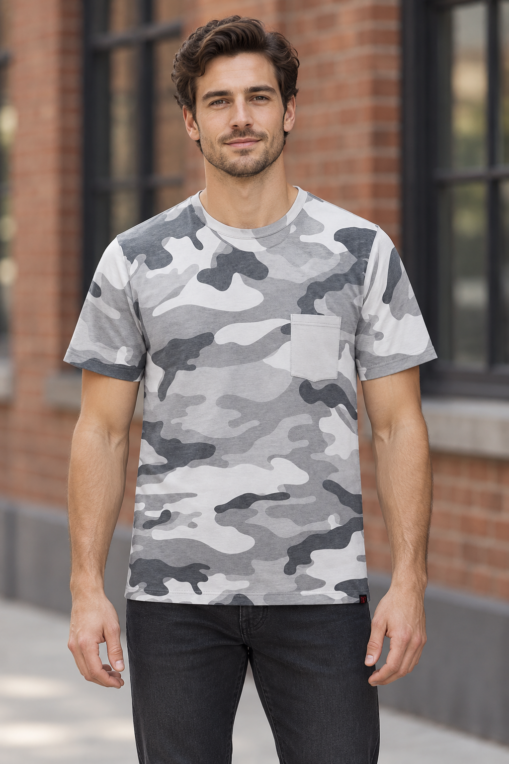 AI-generated BG editorial model: bgkt7502-lightgrey styling illustration; original product photo retained.