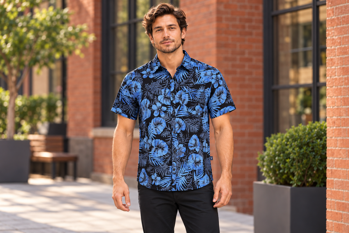 AI-generated BG editorial lifestyle: vgh028-blkcobalt in a natural urban setting; see original product photo.