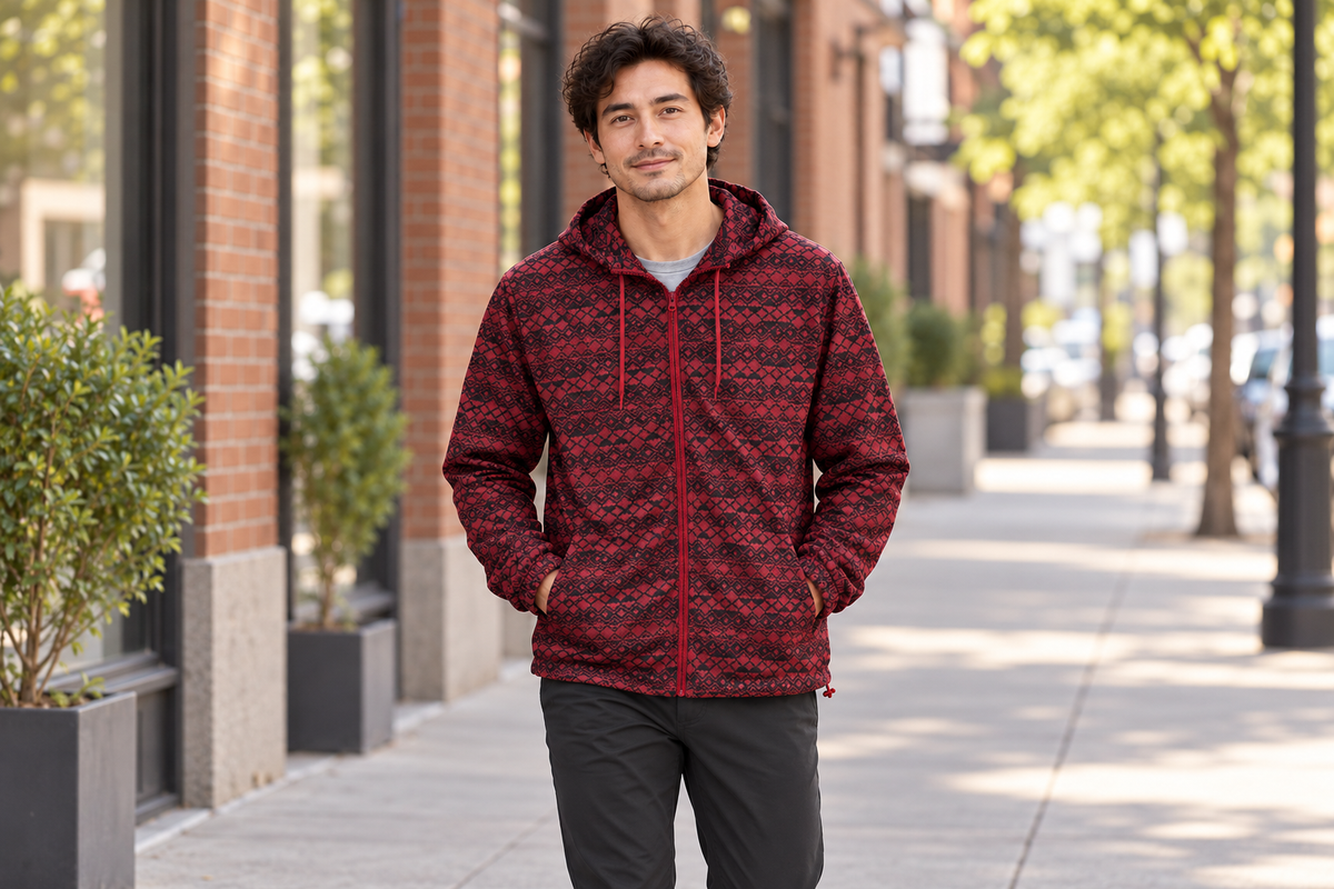AI-generated BG editorial lifestyle: yf7t18-dubbred in a natural urban setting; see original product photo.