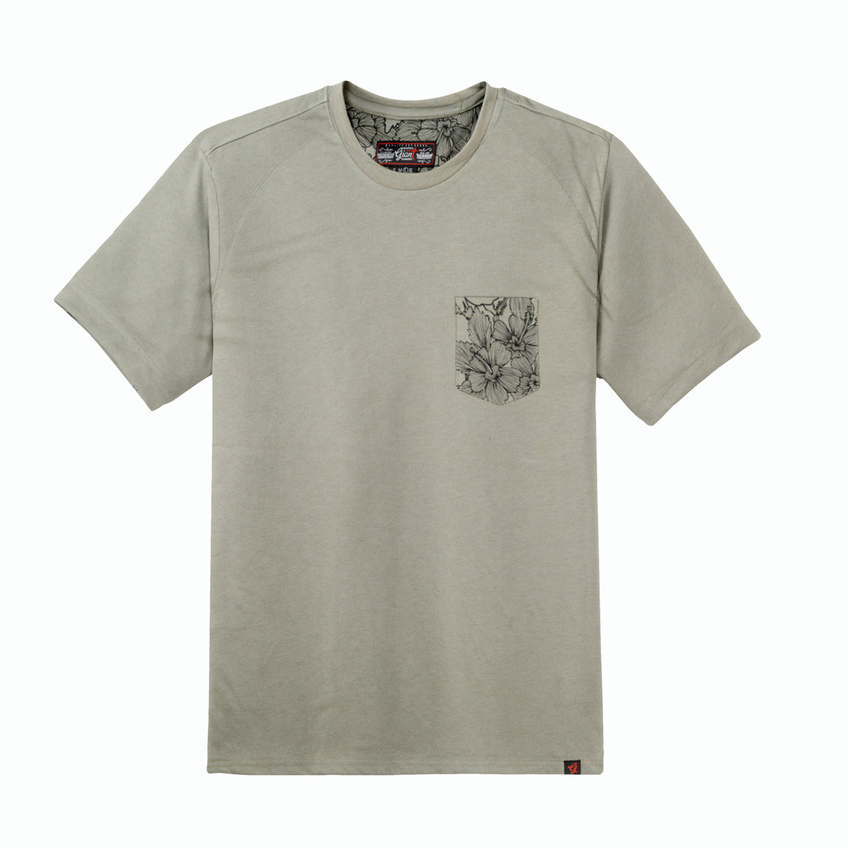 Men’s T-Shirt – BGKT7505-OLIVEGREEN
