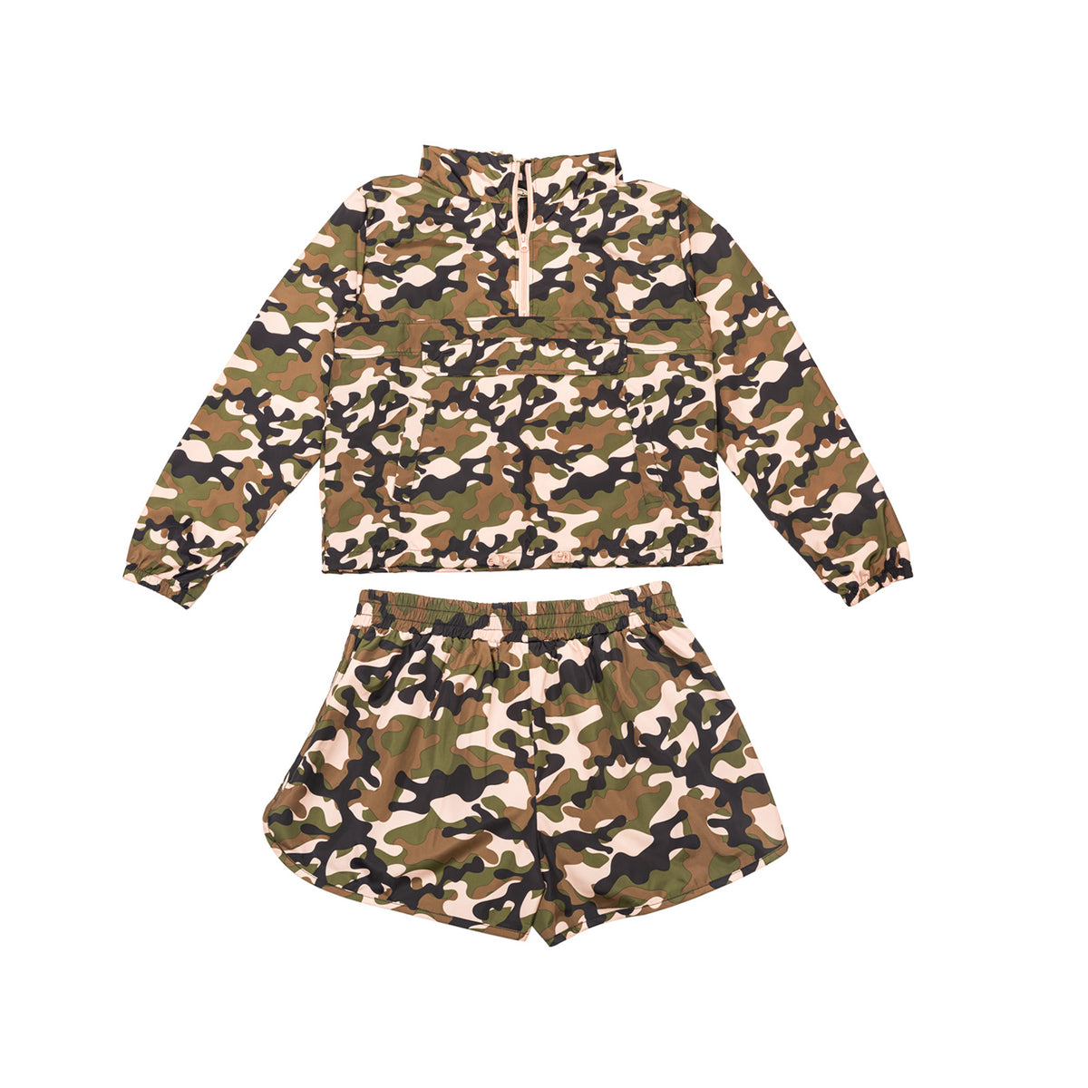 Women’s Windbreaker – Twbjkt090PinkCamo-Twbsht060PinkCamo