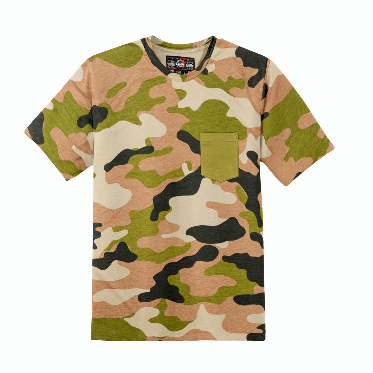 Men’s T-Shirt – BGKT7502-WOODLANDCAMO