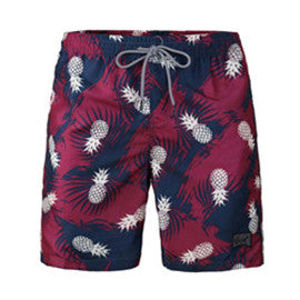 Men's Beach Vacation Swimwear  Shorts (BGT 2028-OX BLOOD) - Beautiful Giant