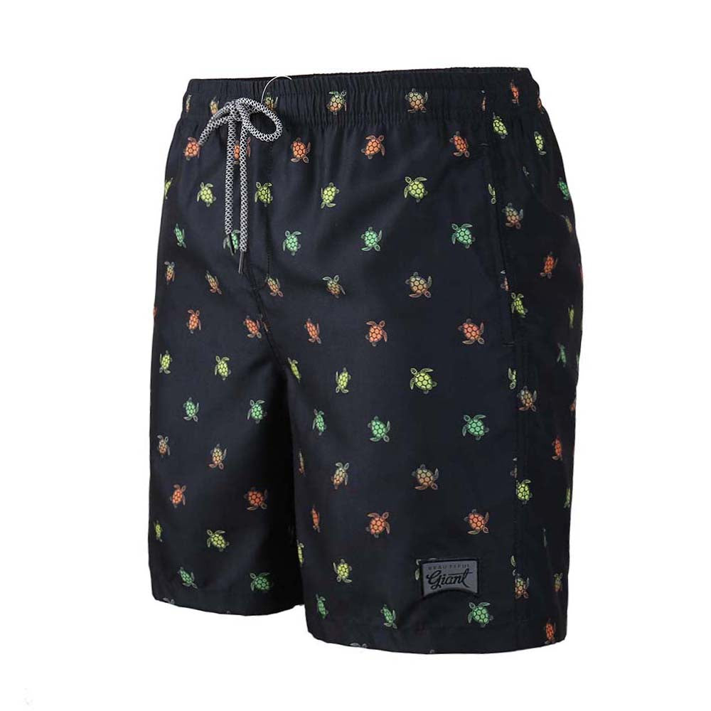 Boy's-Kid-Family-Match-Quickly-Dry-Mesh-Lining-Swim-Breathable-Shorts-(BGBT-2020-BLACK153) - Beautiful Giant