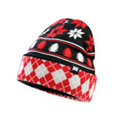 Men's-Warm-Winter-Cuff-Skull-Hat-Knit-Beanie-Ski-Cap(YF8HBD01-BLACK) - Beautiful Giant