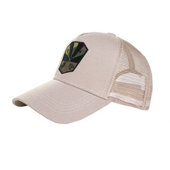 MEN'S-CHIEF-HEAD-SNAPBACK-ADJUSTABLE-MESH-TRUCKER-HAT-SPORTS-BASEBALL-CAP(YF8TRUC13-KHAKI) - Beautiful Giant