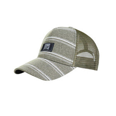 Men's-Casual-Striped-Adjustable-Snapback-Mesh-Trucker-Baseball-Cap-(YS8A01-I-SAGE) - Beautiful Giant