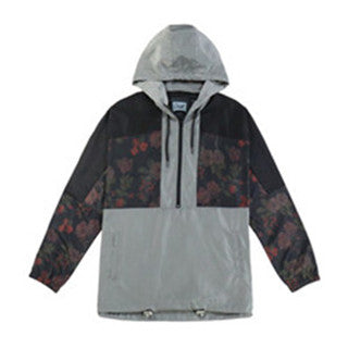 Men's Water-Resistant Lightweight Hooded Windbreaker