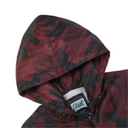 Men's-Waterproof-Lightweight-Hooded-Windbreaker(BGWB3021-OX-BLOOD/BLACK) - Beautiful Giant