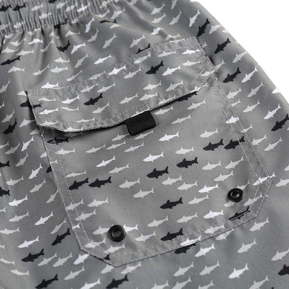 Men's Beach Vacation Swimwear  Shorts (BGT 2011-GRAPHITE) - Beautiful Giant