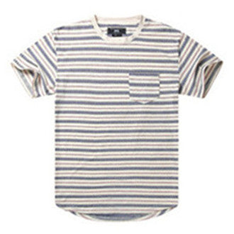 Men's Summer Casual Comfort Soft Crew Neck T-Shirt (YMF-73210053-GREAM) - Beautiful Giant